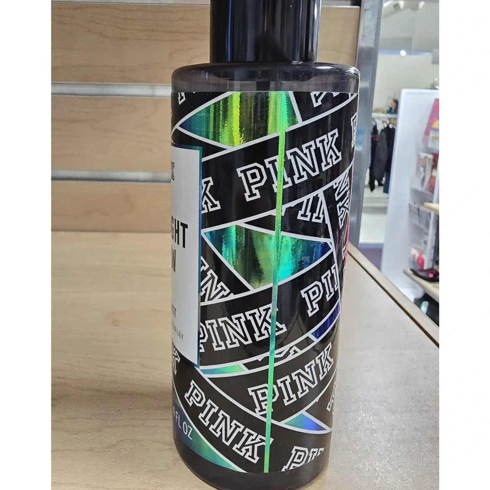 NEW Victoria's‎ Secret PINK Midnight Glow Black Bamboo Body Mist 8.4fl oz/250ml